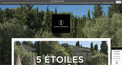 Desktop Screenshot of hameaudesbaux.com